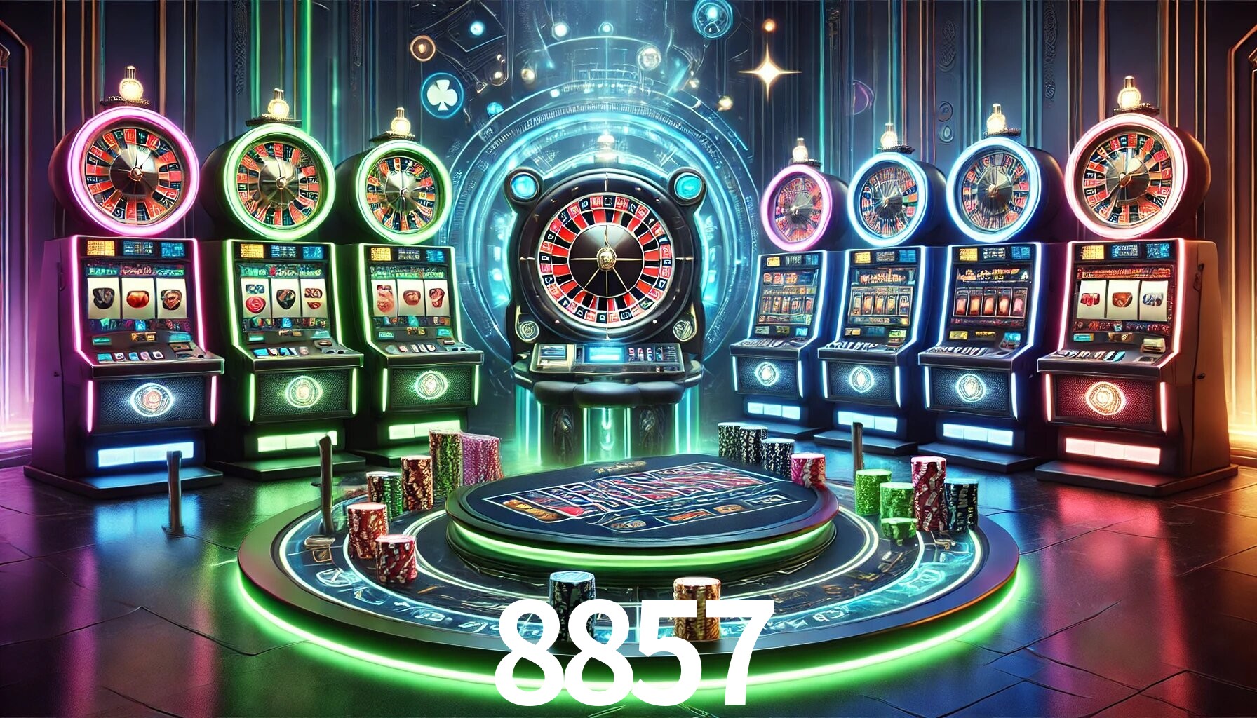 Jogos emocionantes no 8857